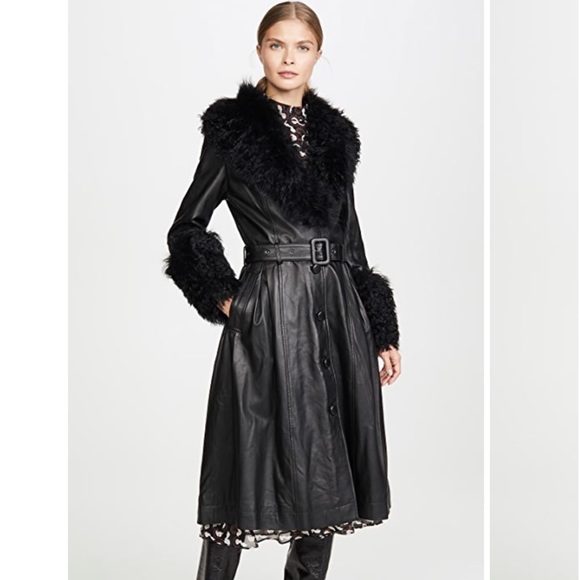 Saks Potts “Foxy” Shearling coat - Picture 2 of 5